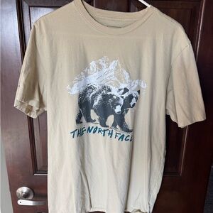 The North Face Beige Bear Mountain Tee